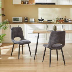 Agathe - Chaise métal -...