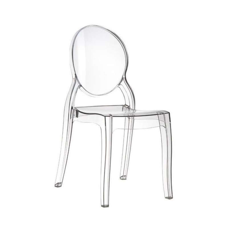Chaise en plexi transparent Elizabeth Chaise en plexi transparent Elizabeth
