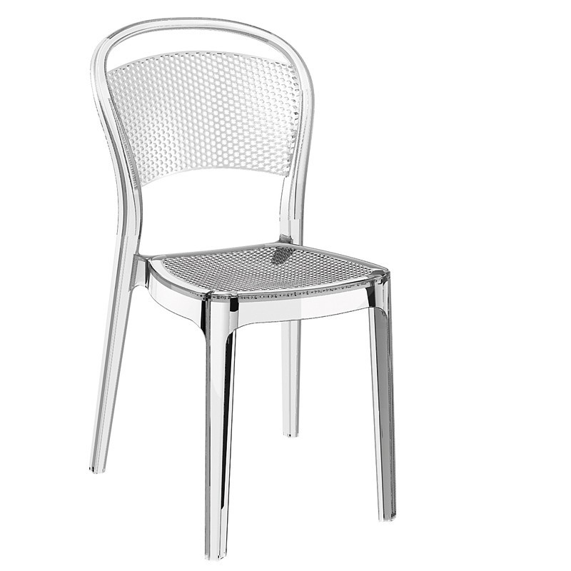 Chaise design en plexi transparent Chaise design en plexi transparent