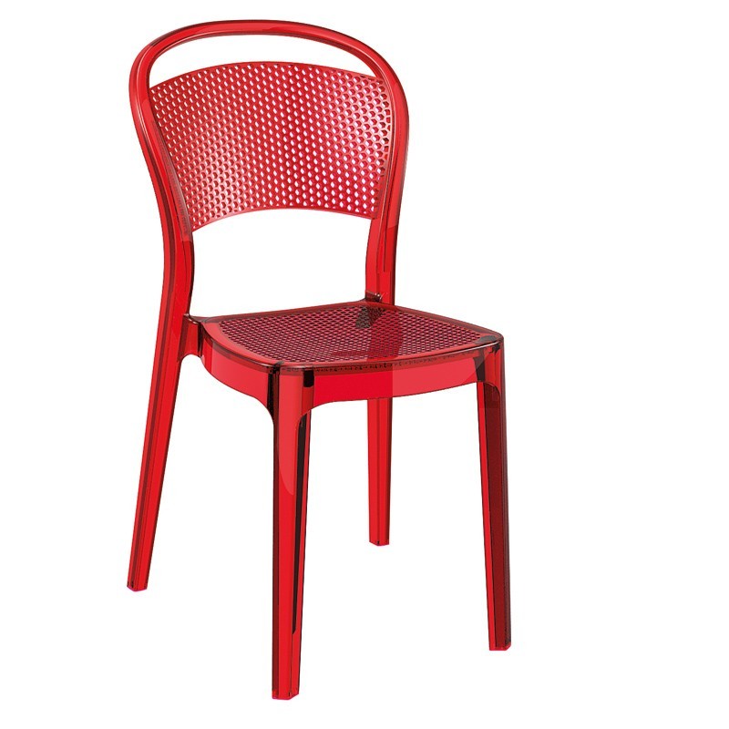 Chaise design en plexi transparent Chaise design en plexi transparent