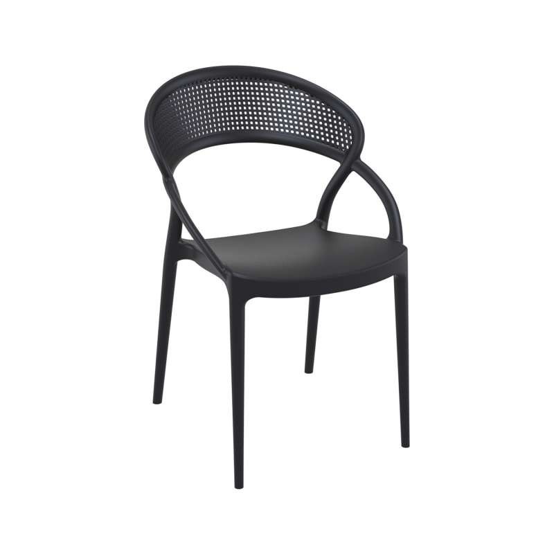 Chaise design empilable en polypropylène - Sunset Chaise design empilable en polypropylène - Sunset