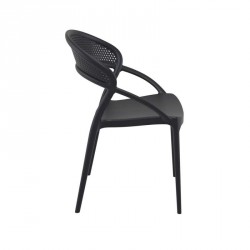 Chaise design empilable en polypropylène - Sunset