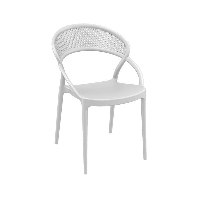 Chaise design empilable en polypropylène - Sunset Chaise design empilable en polypropylène - Sunset