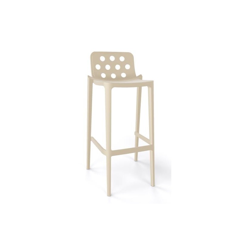 Tabouret bar moderne empilable - Isidoro