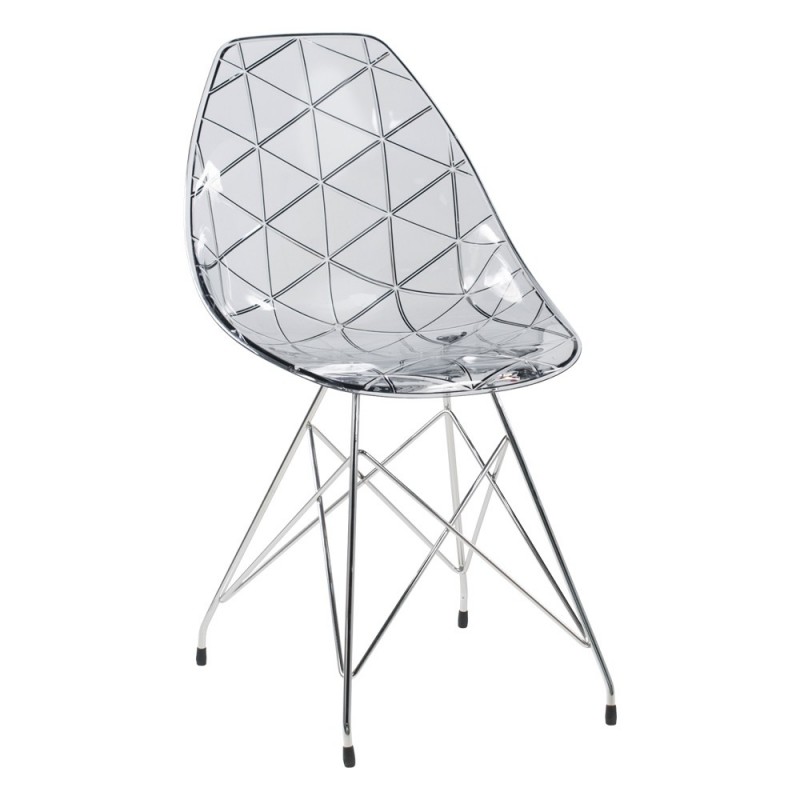 Chaise design en métal - Prisma