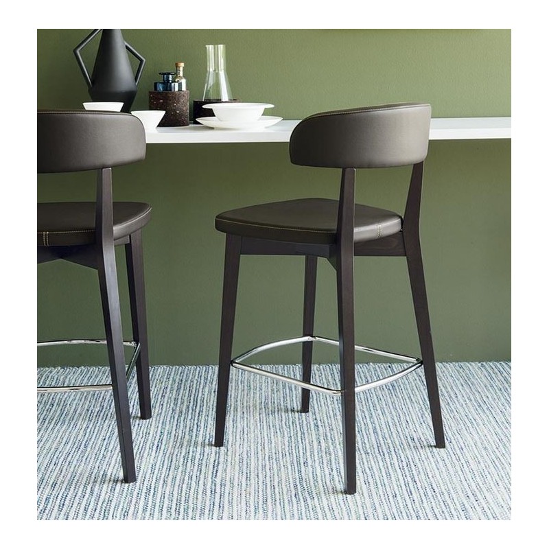 Tabouret snack en bois et synthétique - Siren CB/1542 Tabouret snack en bois et synthétique - Siren CB/1542