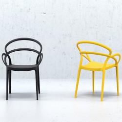 Mila - Fauteuil polypropylène